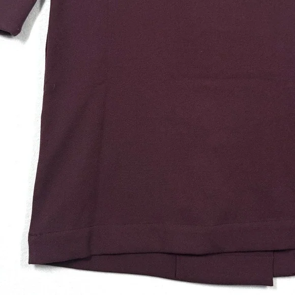 Tuckernuck Dress Womens Small Oxblood Barnett Mini Dress‎ Square Snap Button - Picture 10 of 15